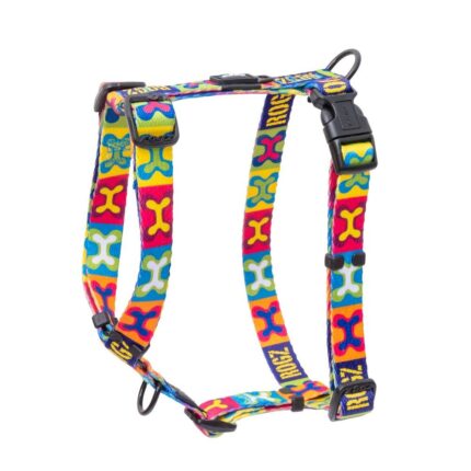 12744-Rogz_Fusion_Dog_Harness_Medium___Popart_Yellow