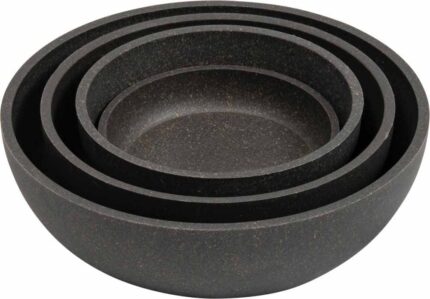 51-0142-45 JV BON APPETIT Bamboo Bowl Brown-All sizes