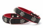 halsband-edelweiss-75cm-45mm-schwarz-rot-silber