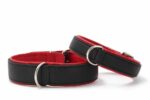 halsband-klassik-premium-schwarz-rot-schwarz-rot-silber-35cm-18mm
