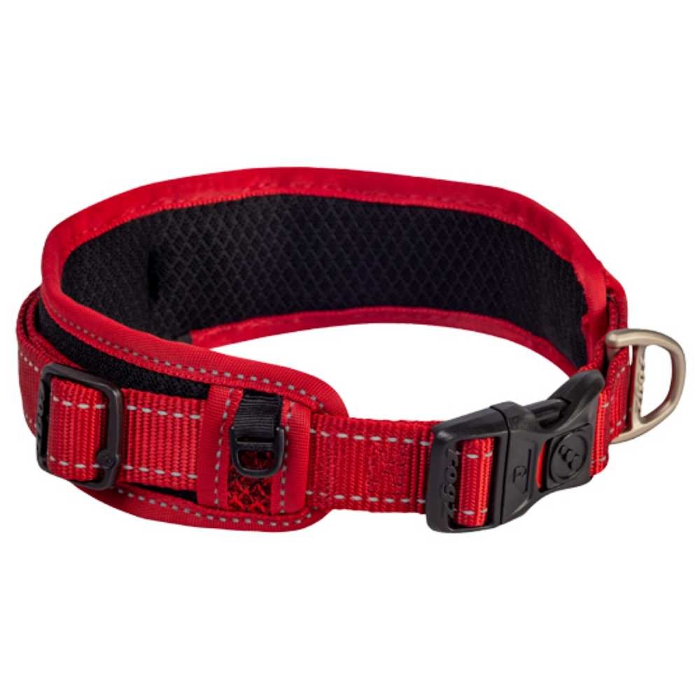 HBP05-C-Red-Classic-Collar-Padded