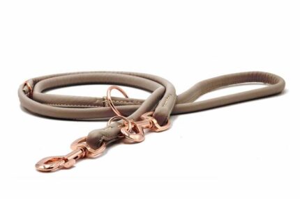 hundeleine-rundgenaeht-rosegold-taupe-rosegold-2m-10mm