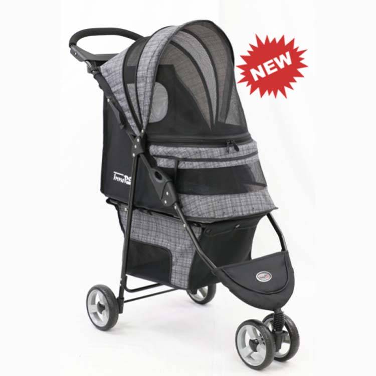 innopet hondenbuggy avenue blended grey2