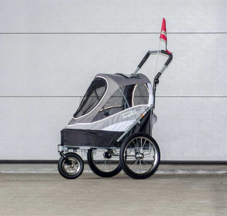 Innopet Sporty Dog Trailer Zwart
