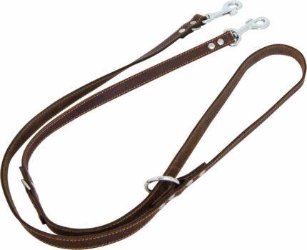 JV_GreasedLeather_TrainingLeash_Brown