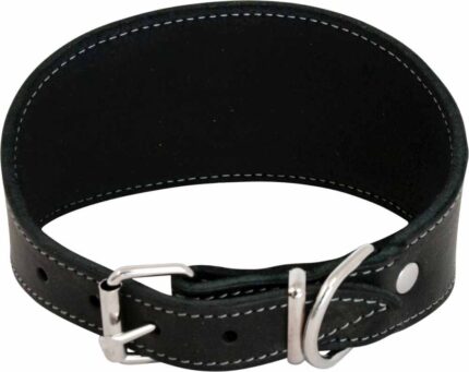 JV_GreasedLeather_WhippetCollar_Black