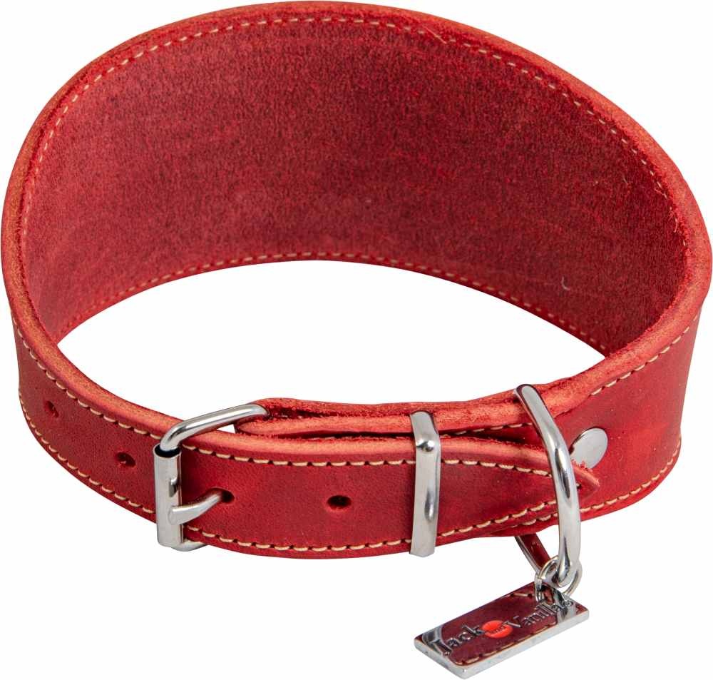 JV_GreasedLeather_WhippetCollar_Red