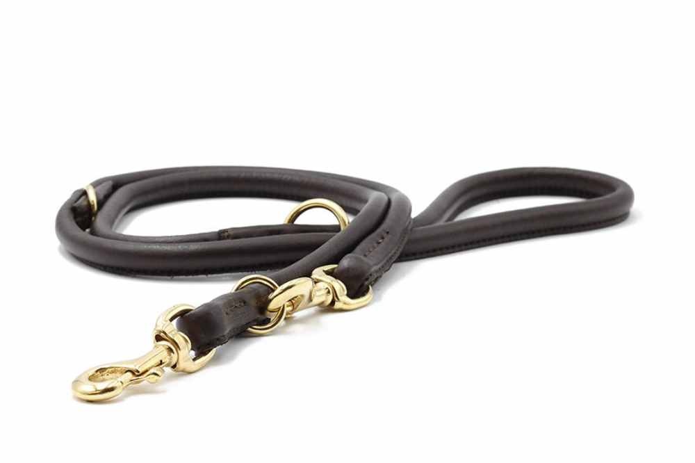 images lederleine-rundgenaeht-dunkelbraun-dunkelbraun-gold-2m-6mm