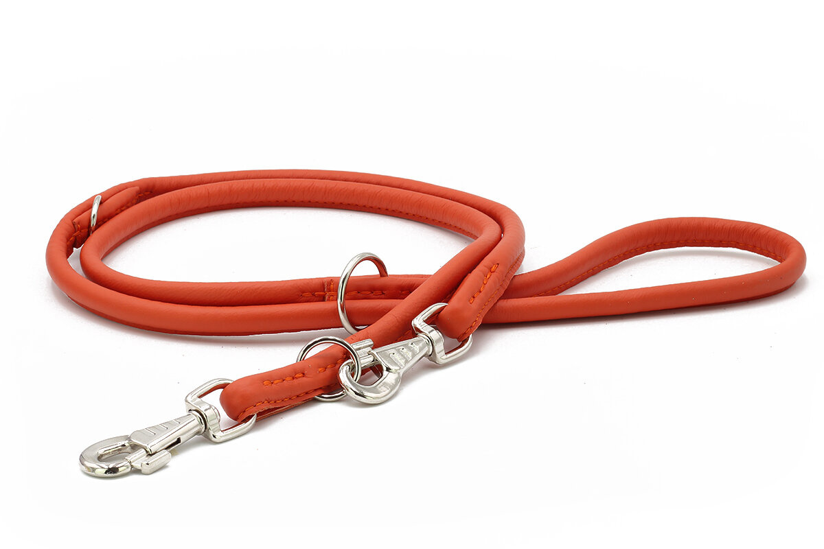 lederleine-rundgenaeht-holi-color-mandarine-silber-2m-10mm