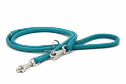 lederleine-rundgenaeht-holi-color-tuerkis-silber-2m-10mm