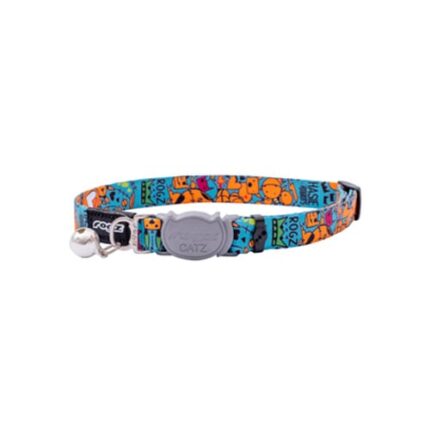 [RCB100HF] Rogz Catz FusionCat Halsband (Electric Turq, Extra Small)