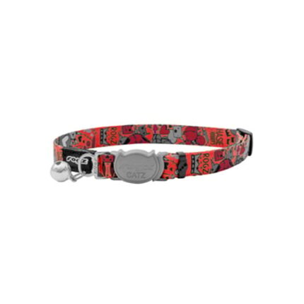 [RCB101HC] Rogz Catz FusionCat Halsband (Robust Red, Small)