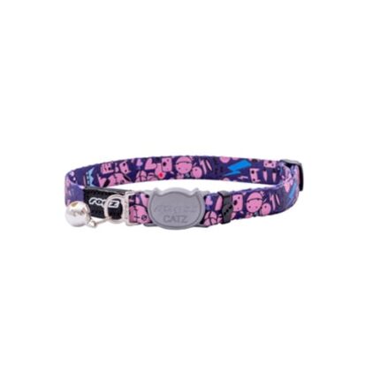 [RCB101HE] Rogz Catz FusionCat Halsband (Punk Purple, Small)