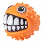 rogz-grinz-fetch-puffer-fish-dog-toy-squeaky-fetch-playtime-orange