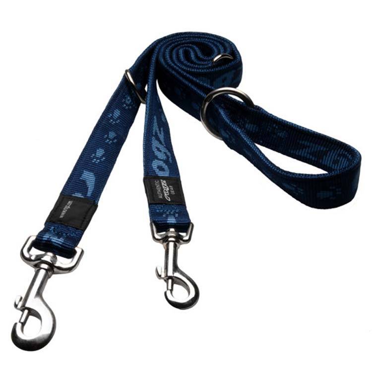 rogz hondenriem multi purpose alpinist blauw
