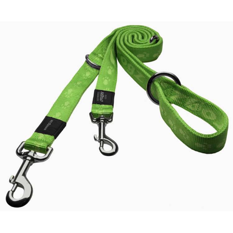 rogz hondenriem multi purpose alpinist lime