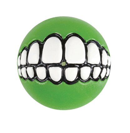 rogz hondenspeelgoed grinz lime