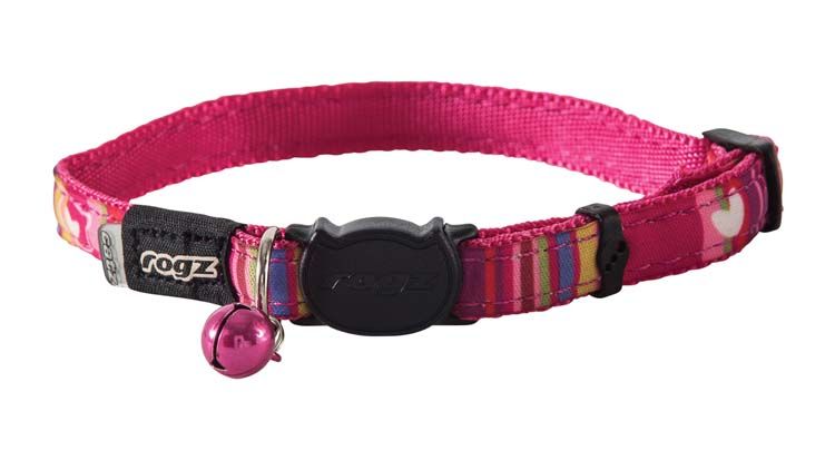 rogz kattenhalsband neocat pink