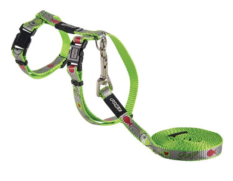 rogz kattentuigje reflectocat fish