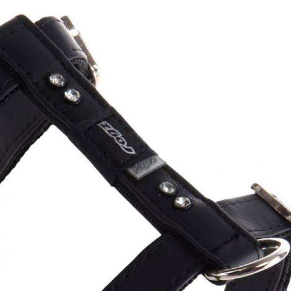 rogz-lapz-luna-dog-hharness-black-closeup
